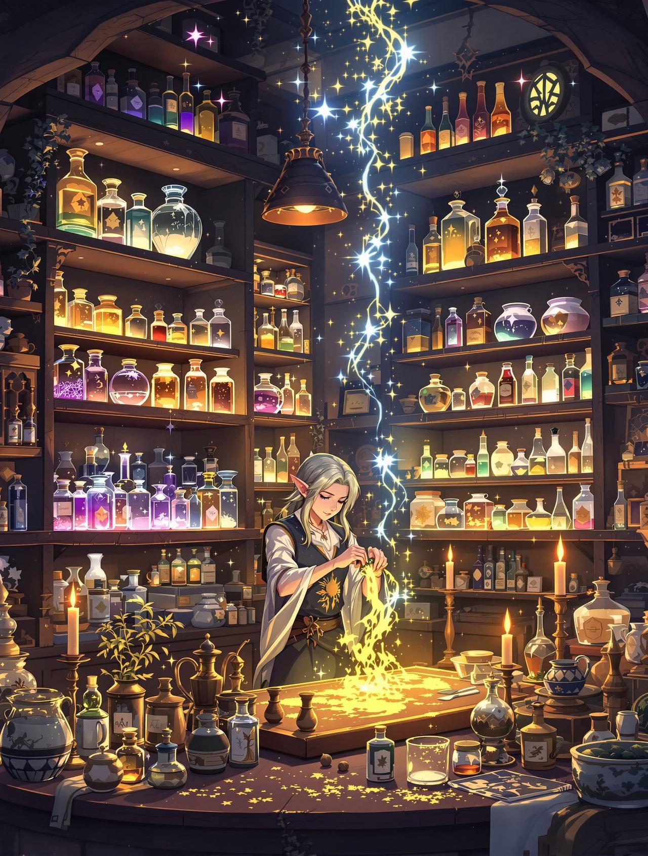 精灵药剂师 - 趣漫连载作品封面