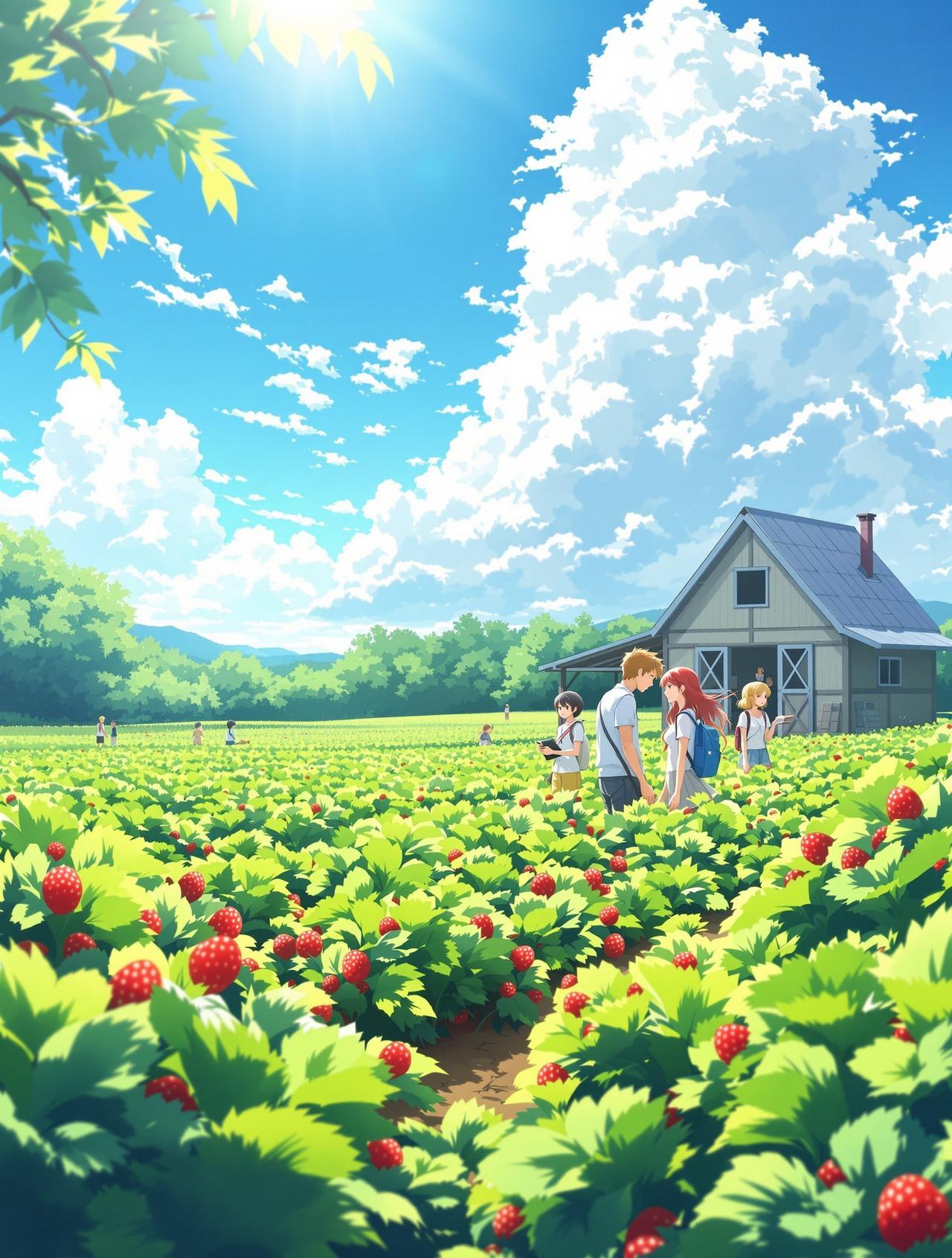 草莓味的夏天 - 趣漫连载作品封面