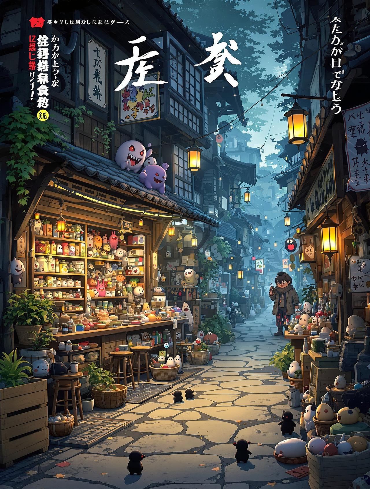 妖怪杂货铺 - 趣漫连载作品封面